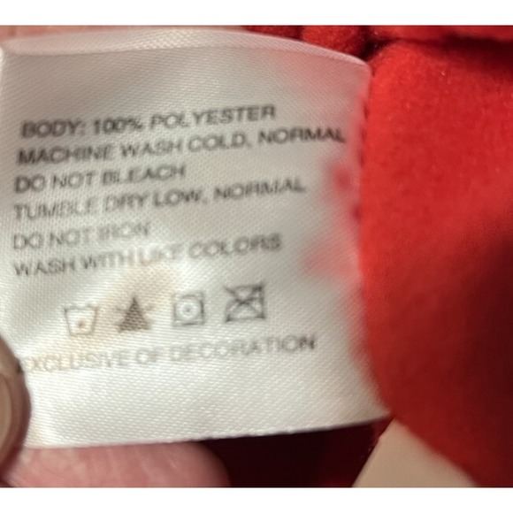 Clique NWT Full Zip Jacket Long Sleeve Fleece Red Men's Size‎ XXL - Picture 8 of 8